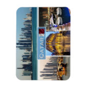 QA Qatar - Magneet (Verticaal)