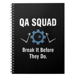 QA Squad – Break It Before They Do Notitieboek