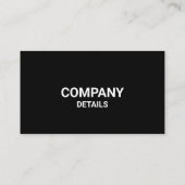 QA-visitekaartje voor qa-testontwerp Visitekaartje (Achterkant)