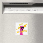 QAA bestrijdt antisemitisme magneet (Insitu (Vaatwasser))