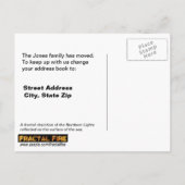 Qaanaaq - noordelijke hoogten aankondigingskaart (Achterkant)