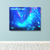 Qaanaaq - noordelijke hoogten canvas afdruk (Insitu (Houten vloer))