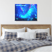 Qaanaaq - noordelijke hoogten canvas afdruk (Insitu (Slaapkamer))