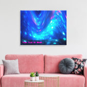 Qaanaaq - noordelijke hoogten canvas afdruk (Insitu (Woonkamer))