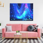 Qaanaaq - noordelijke hoogten canvas afdruk (Insitu (Woonkamer))