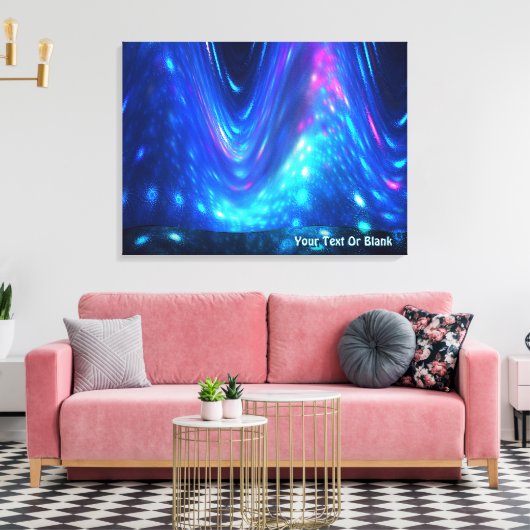 Qaanaaq - noordelijke hoogten canvas afdruk (Insitu (Woonkamer))