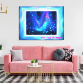 Qaanaaq - noordelijke hoogten canvas afdruk (Insitu (Woonkamer))