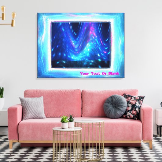 Qaanaaq - noordelijke hoogten canvas afdruk (Insitu (Woonkamer))