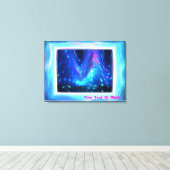 Qaanaaq - noordelijke hoogten canvas afdruk (Insitu (Houten vloer))