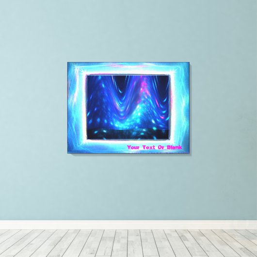 Qaanaaq - noordelijke hoogten canvas afdruk (Insitu (Houten vloer))