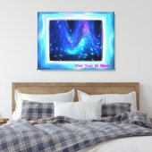 Qaanaaq - noordelijke hoogten canvas afdruk (Insitu (Slaapkamer))