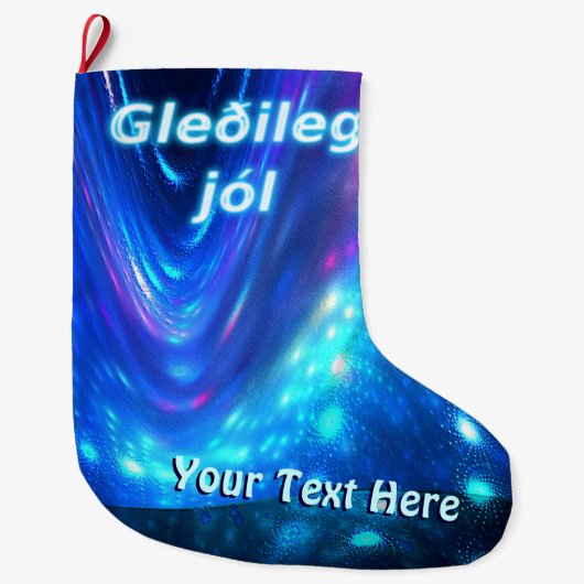 Qaanaaq - noordelijke hoogten grote kerstsok (Voorkant)