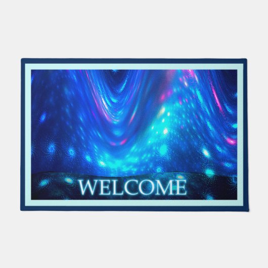 Qaanaaq - noordelijke lichten - Welkom Deurmat (Voorkant)