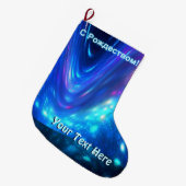 Qaanaaq - Noorderlicht Grote Kerstsok (Voorkant (Hangend))