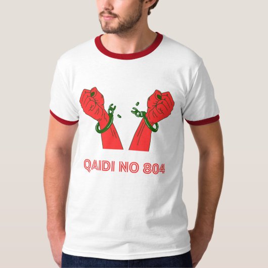Qaidi No 804 T-shirt (Voorkant)