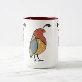 Qail Tweekleurige Koffiemok (Center)