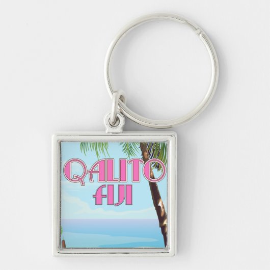 Qalito Fiji-reisposter Sleutelhanger (Voorkant)