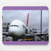 Qantas A380 Mousepad Muismat (Voorkant)