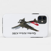 Qantas Airbus A380 Vliegtuig Case-Mate iPhone Case (Achterkant (horizontaal))