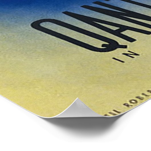 Qantas Empire Airways Poster (Hoek)