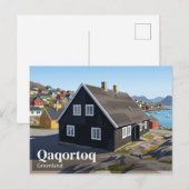Qaqortoq Museum Groenland Briefkaart (Voorkant / Achterkant)
