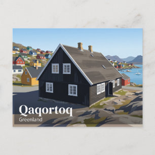 Qaqortoq Museum Groenland Briefkaart