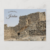 Qasr Al-Azraq Jordan Briefkaart (Voorkant)