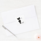 Qat en Mouse Logo Sticker (Envelop)