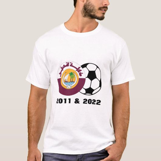 Qatar 2011 en 2022 t-shirt (Voorkant)