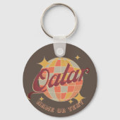 Qatar accessoire souvenir sleutelhanger (Achterkant)