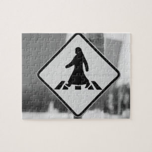 Qatar, Ad Dawhah, Doha. Arabisch voetganger 3 Legpuzzel