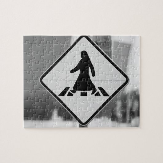 Qatar, Ad Dawhah, Doha. Arabisch voetganger 3 Legpuzzel (Horizontaal)