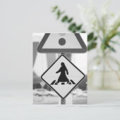 Qatar, Ad Dawhah, Doha. Arabisch voetganger Briefkaart (Staand voorkant)