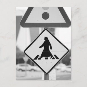 Qatar, Ad Dawhah, Doha. Arabisch voetganger Briefkaart