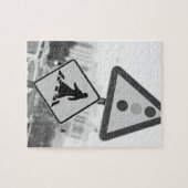 Qatar, Ad Dawhah, Doha. Arabische voetganger 2 Legpuzzel (Horizontaal)
