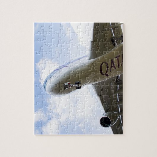Qatar Airlines Airbus A380 Legpuzzel (Verticaal)