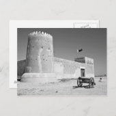Qatar, Al Zubarah. Al-Zubarah Fort (b.1938) nu Briefkaart (Voorkant / Achterkant)