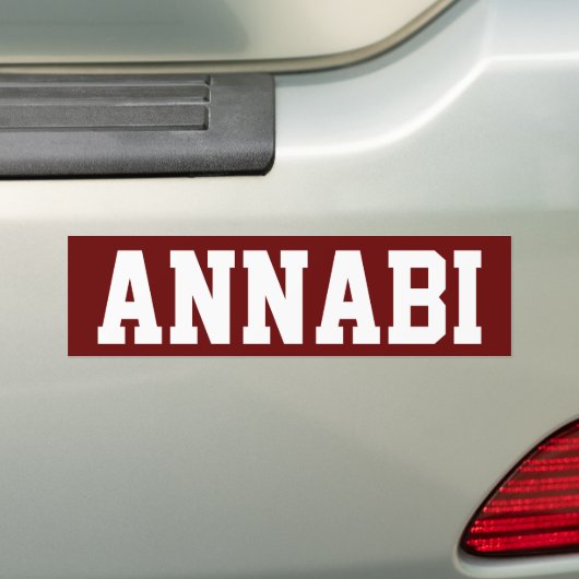 Qatar "Annabi" Bumpersticker (Op auto)