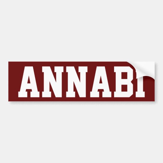 Qatar "Annabi" Bumpersticker (Voorkant)