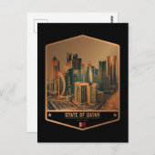 Qatar Briefkaart (Voorkant / Achterkant)