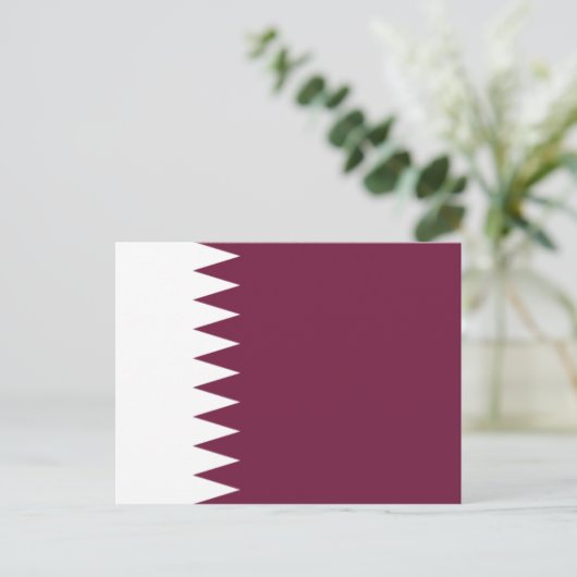qatar briefkaart (Staand voorkant)