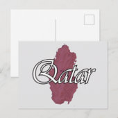 Qatar Feestdagenkaart (Voorkant / Achterkant)