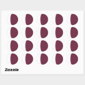 Qatar Fisheye Vlag Sticker (Vel)