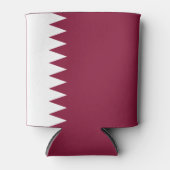 Qatar Flag Blikjeskoeler (Voorkant)
