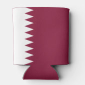 Qatar Flag Blikjeskoeler (Achterkant)