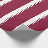 Qatar Flag Cadeaupapier (Hoek)