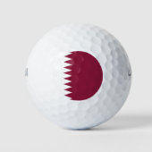 Qatar Flag Golfballen (Voorkant)