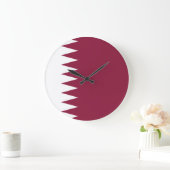 Qatar Flag Grote Klok (Huis)