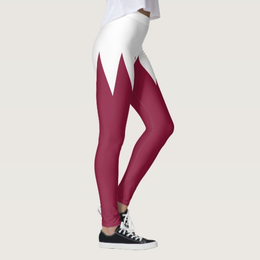 Qatar Flag Leggings (Rechts)