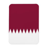 Qatar Flag Magneet (Verticaal)